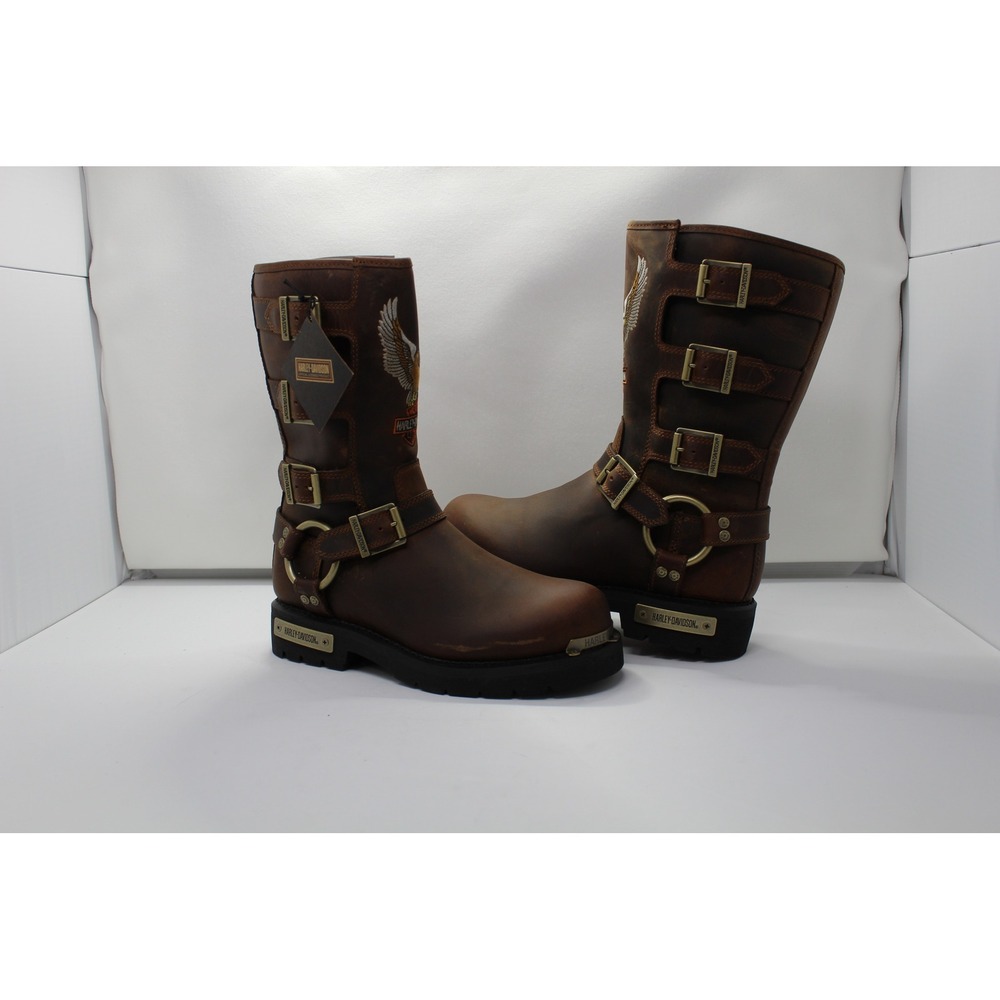 Harley-Davidson® Women's Corley 10-Inch Motorcycle Boots, Brown D87305